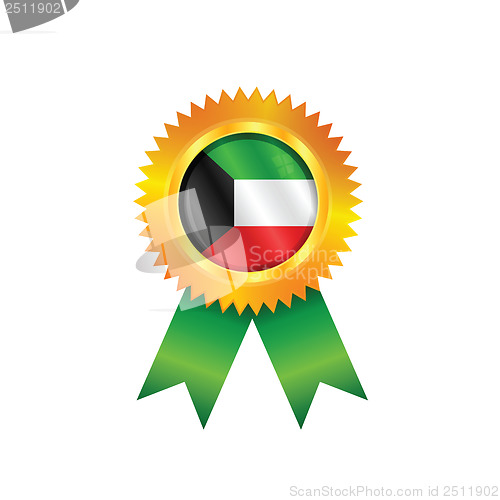 Image of Kuwait medal flag