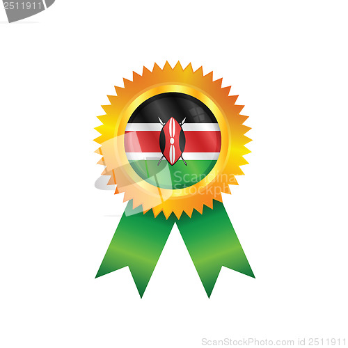 Image of Kenya medal flag