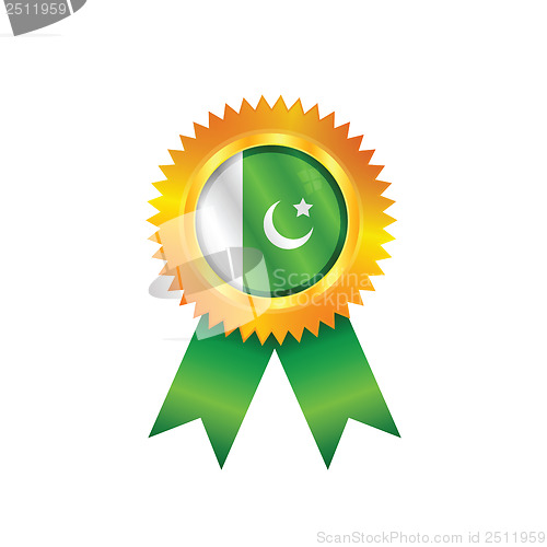 Image of Pakistan medal flag