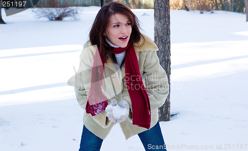 Image of Snowball fight time