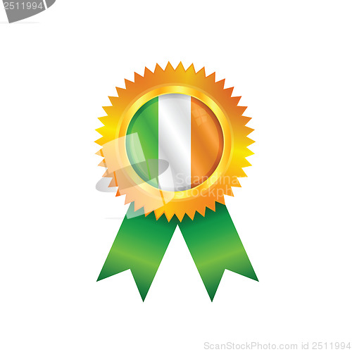 Image of Ireland medal flag