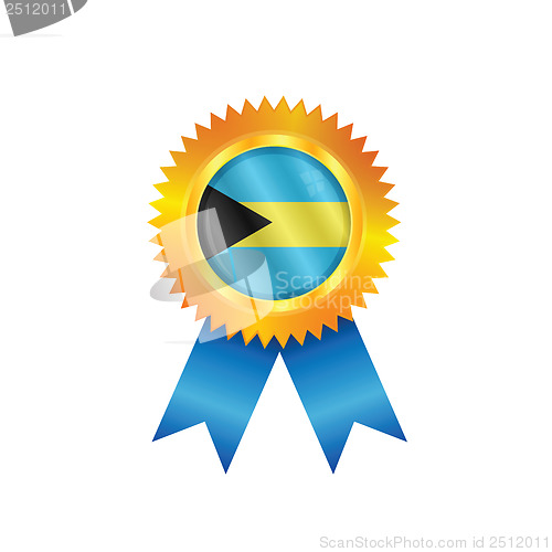 Image of Bahamas medal flag