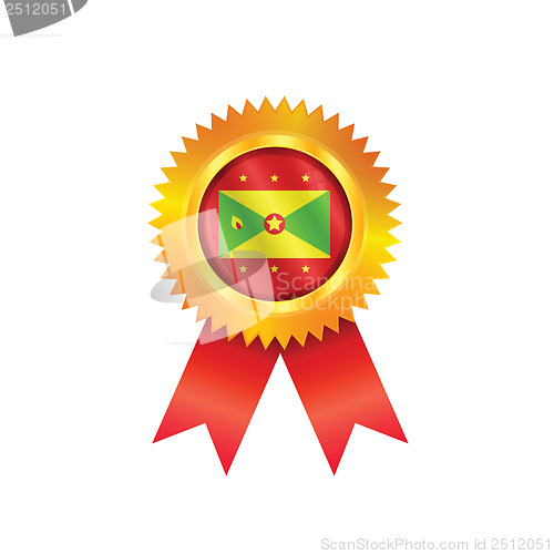 Image of Grenada medal flag