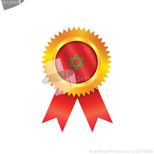 Image of Morocco medal flag