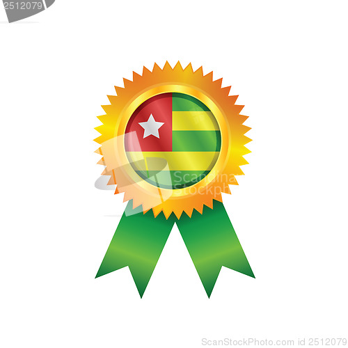 Image of Togo medal flag