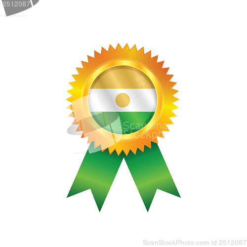 Image of Niger medal flag
