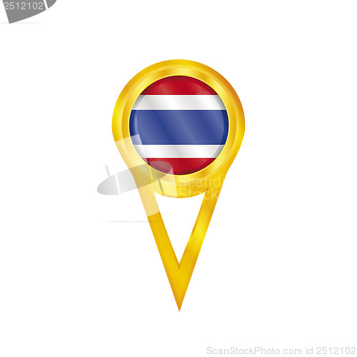 Image of Pin Flag thailand