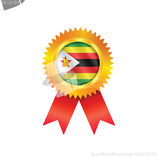 Image of Zimbabwe medal flag