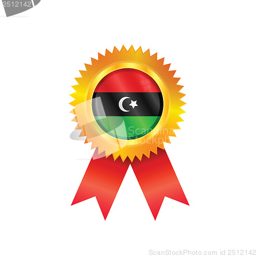 Image of Libya medal flag