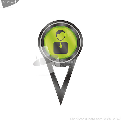 Image of Pin sign male avatar