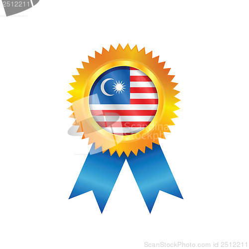 Image of Malaysia medal flag
