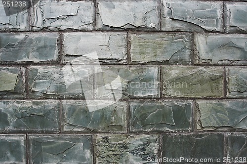Image of Green Stone wall
