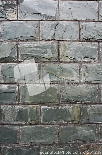 Image of Green Stone wall