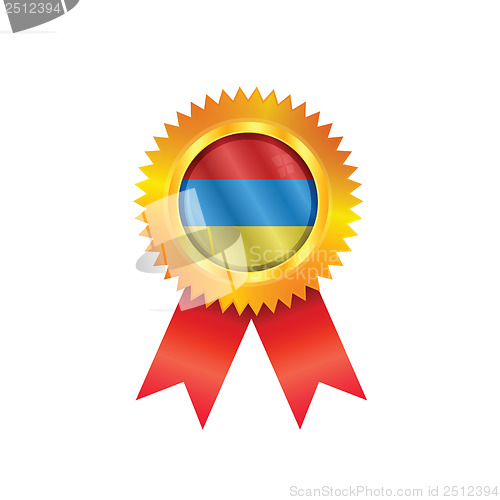 Image of Armenia medal flag