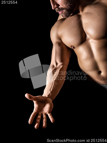 Image of bodybuilding man