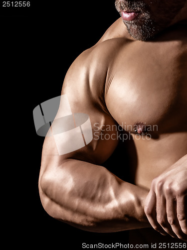 Image of bodybuilding man