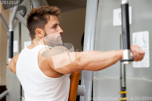 Image of bodybuilding man