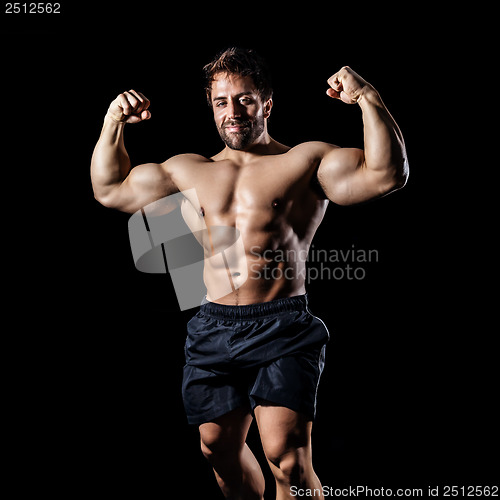 Image of bodybuilding man