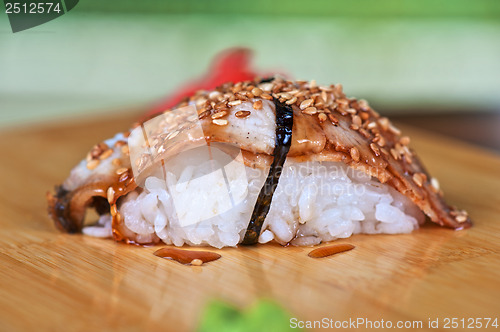 Image of sushi unagi