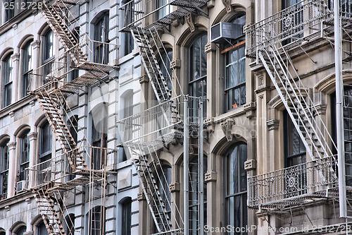 Image of Fire escape stairs