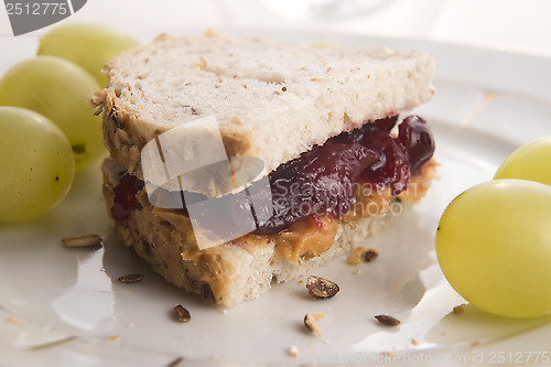 Image of Peanut Butter and Jelly Sandwich