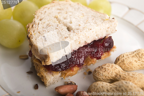 Image of Peanut Butter and Jelly Sandwich