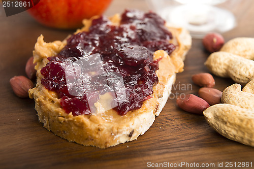 Image of Peanut Butter and Jelly Sandwich