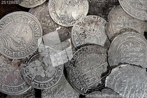 Image of silver coins