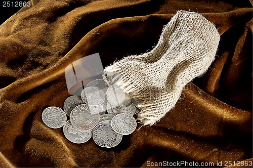 Image of silver coins