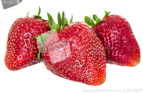 Image of just juicy strawberries