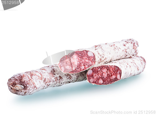 Image of dried traditional salami