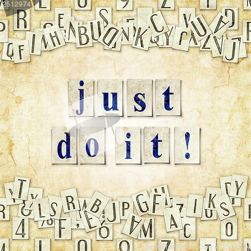 Image of just do it !