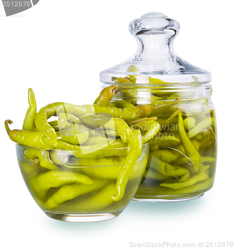 Image of pickled spicy green pepper