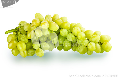 Image of isolated bunch of grapes