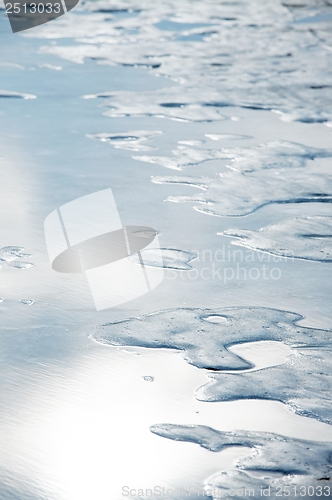 Image of Icy lake