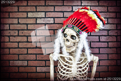 Image of Native American Skeleton