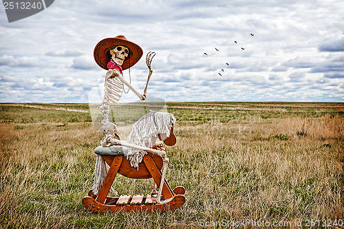 Image of Cowboy Skeleton