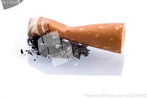Image of stop smoking cigarettes isolated