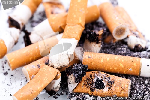 Image of stop smoking cigarettes isolated