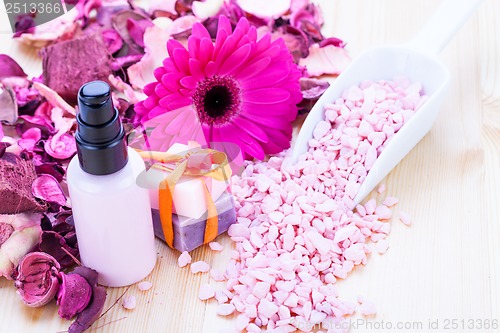 Image of aroma wellness cosmetic beauty objects 