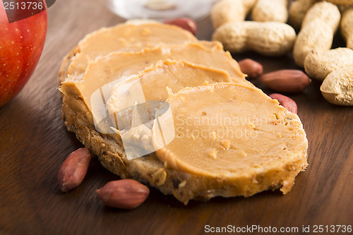 Image of Peanut butter sandwich