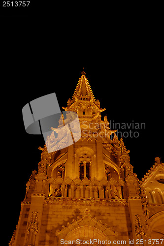 Image of Budapest Parliament building (detail)