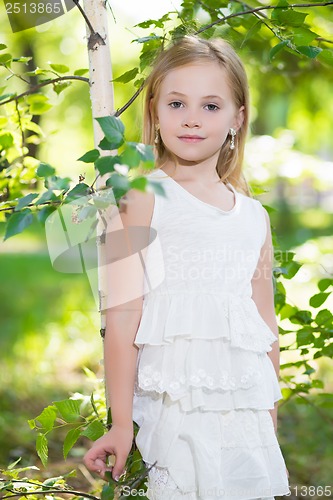 Image of Beautiful blond girl
