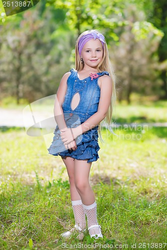 Image of Beautiful little girl