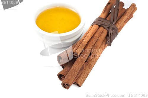 Image of cinnamon and honey