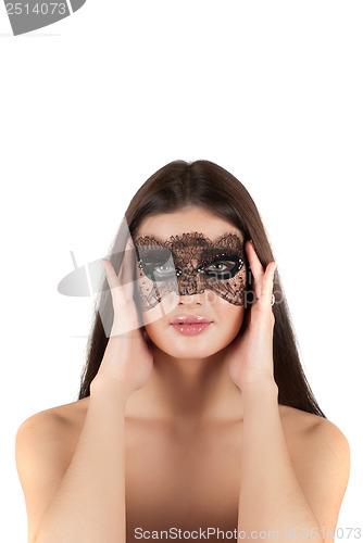Image of girl at mask