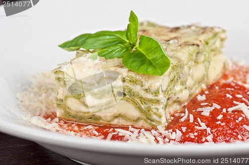 Image of lasagna