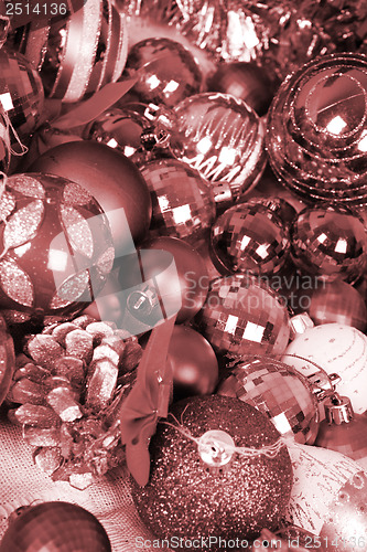 Image of Christmas decorations