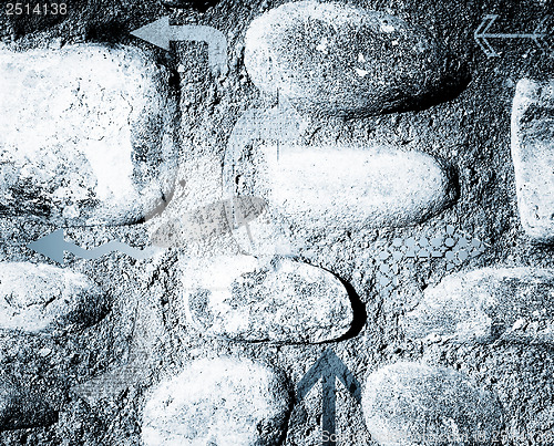 Image of Rocks & Arrows - concept background