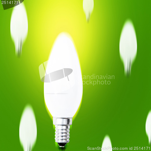 Image of Falling bulbs